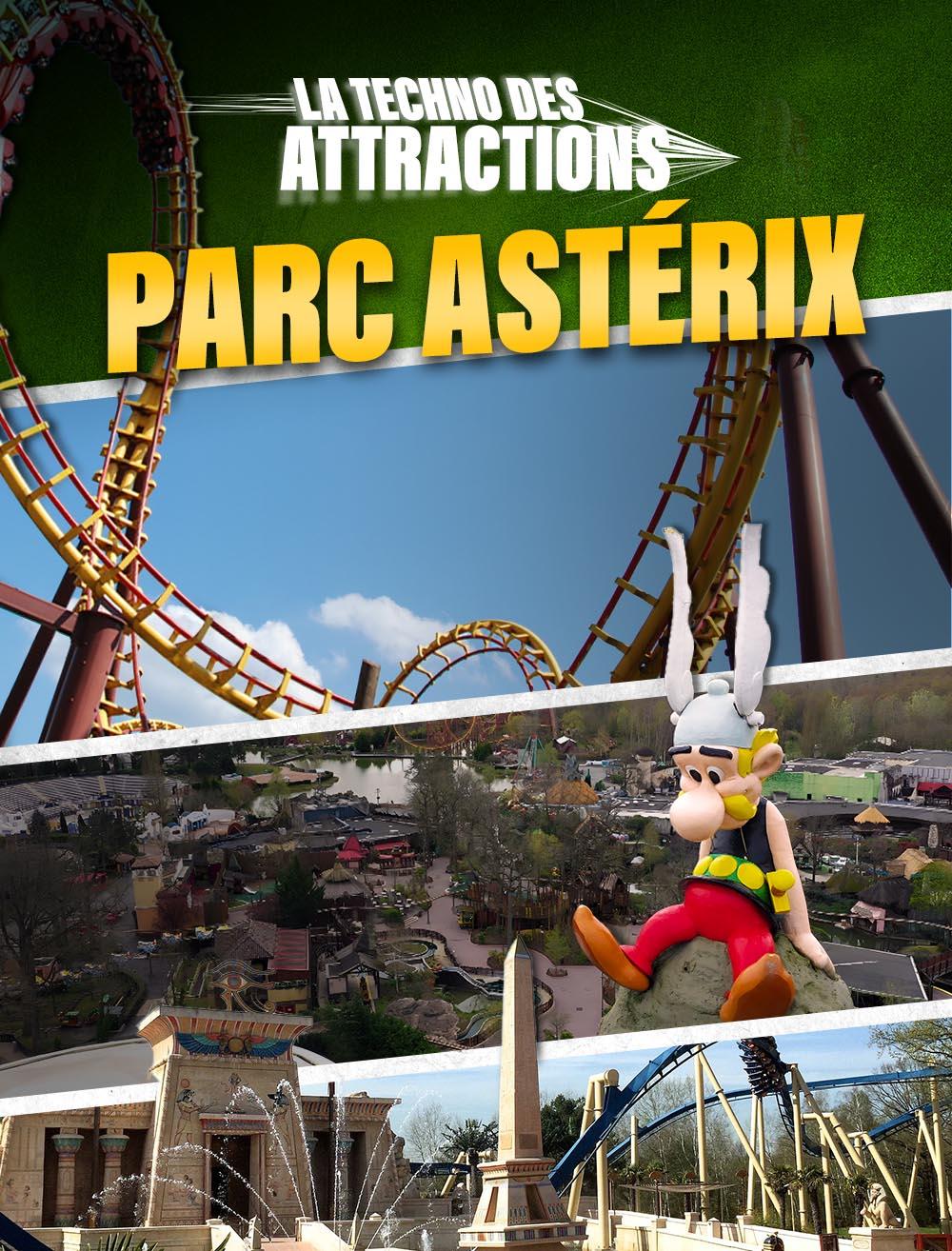 Parc Astérix : la techno des attractions