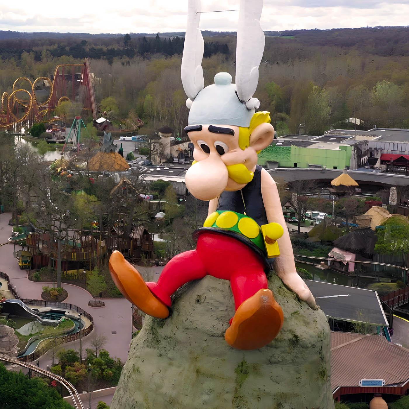 Parc Astérix : la techno des attractions