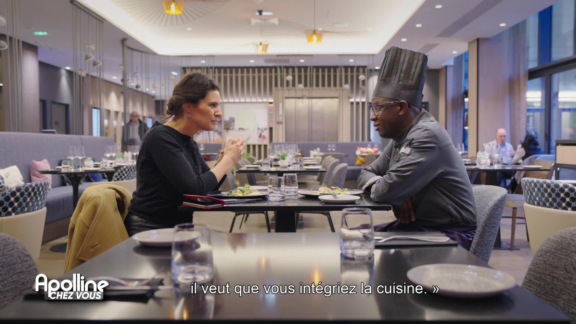 Apolline chez Sekou