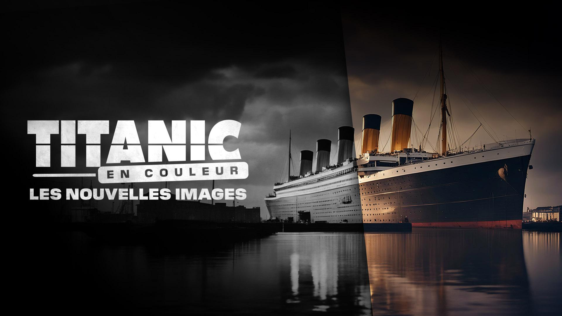 Titanic en couleur : les nouvelles images