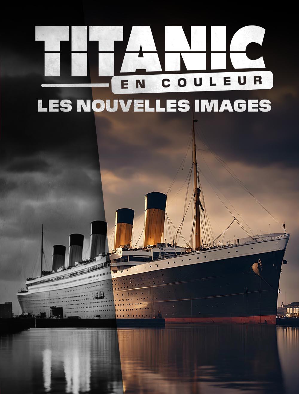 Titanic en couleur : les nouvelles images