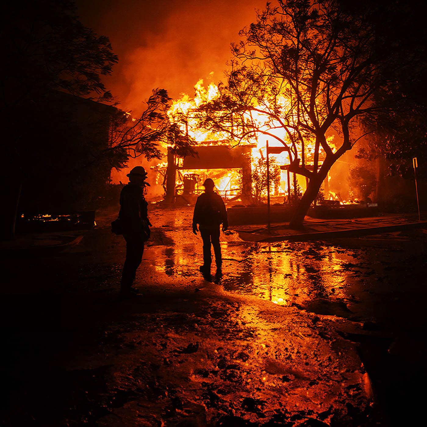 Los Angeles, le paradis des stars en flammes
