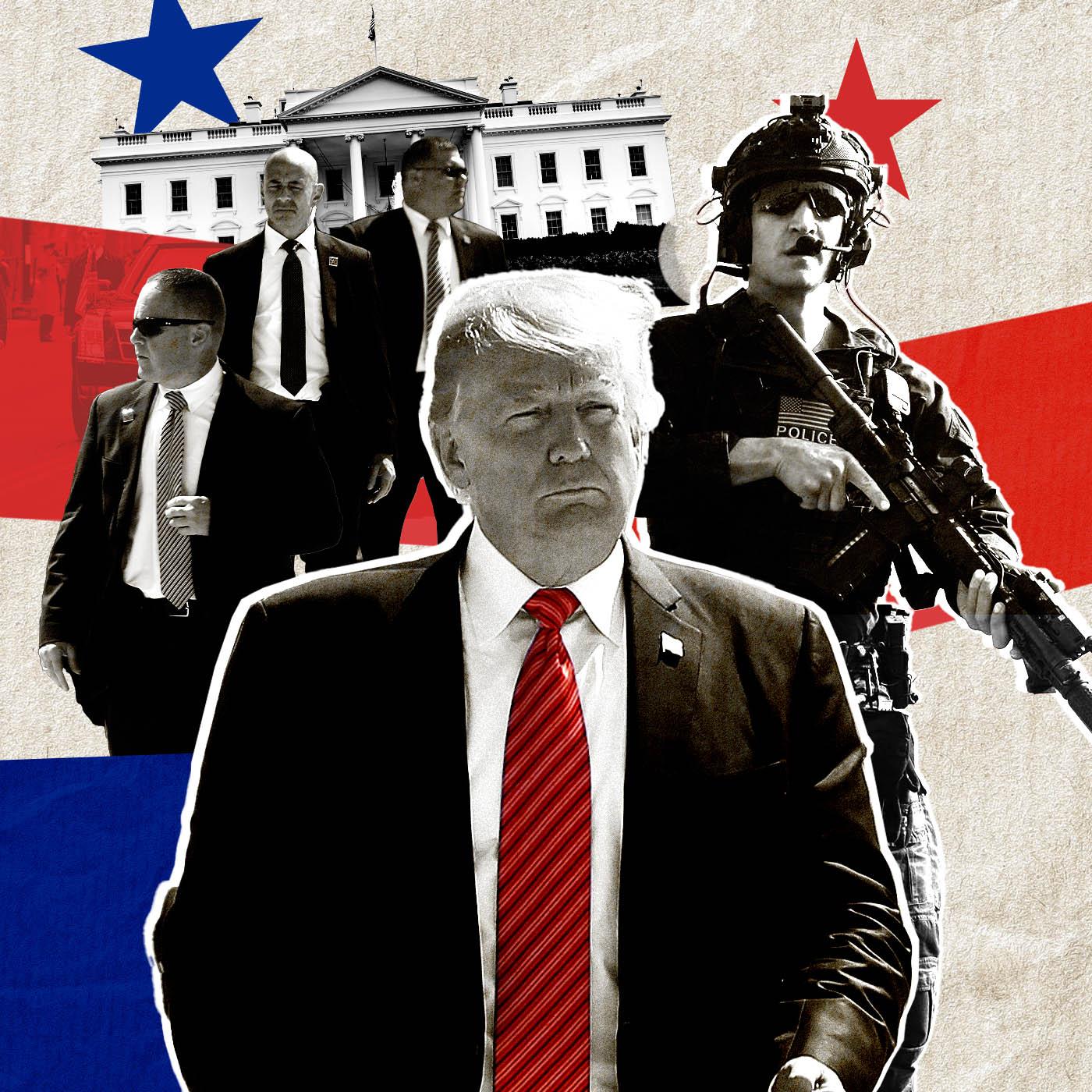Trump, sécurité XXL