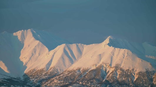 La pente nord