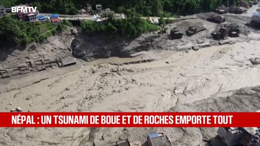 Vague géante au Népal, des centaines de disparus