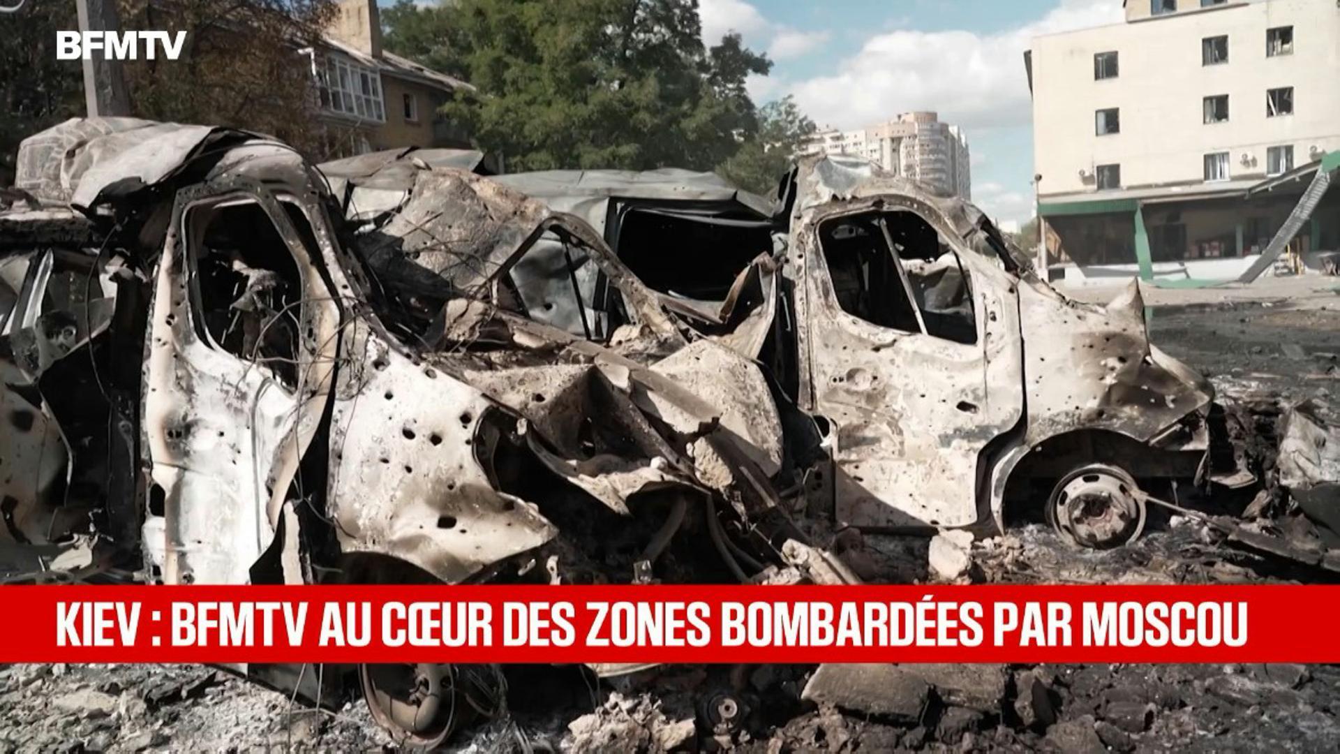 Kiev : reportage au cœur des zones bombardées par la Russie