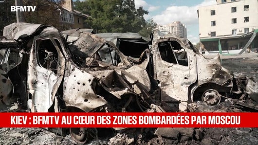 Kiev : reportage au cœur des zones bombardées par la Russie