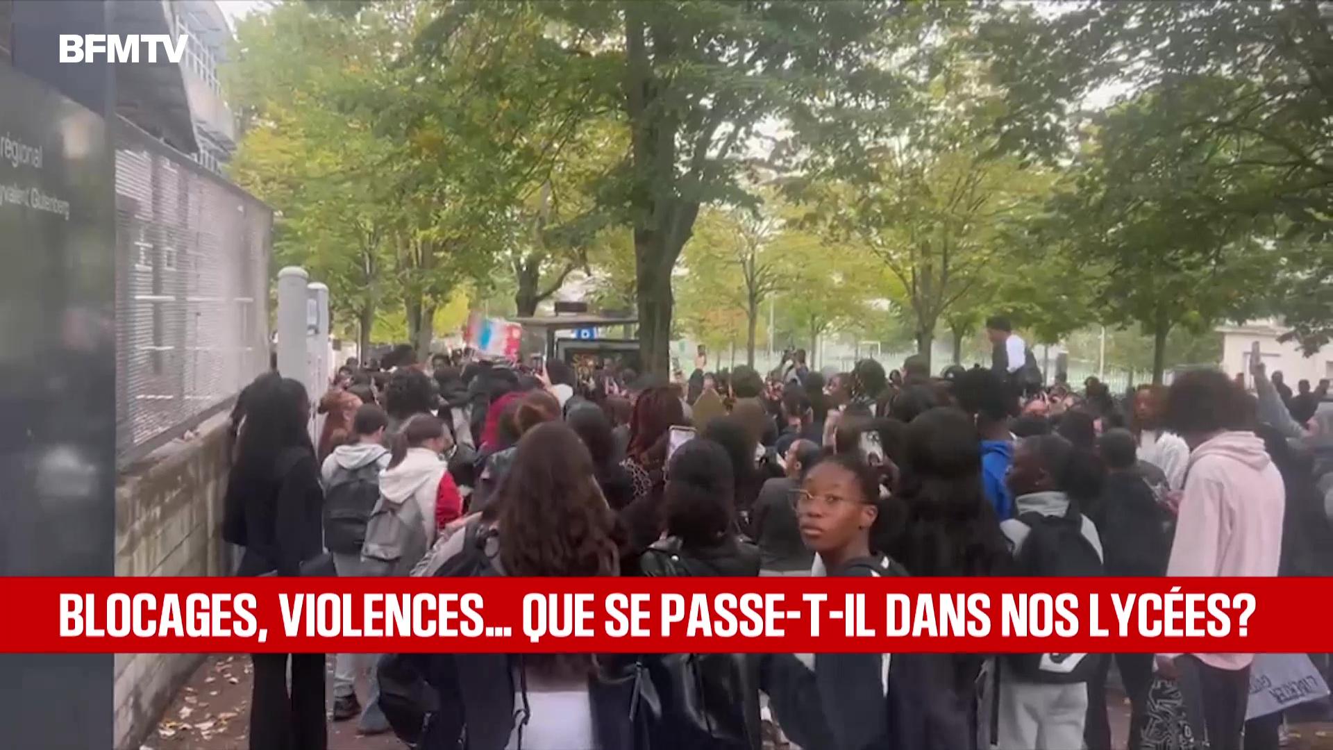 Blocages en série : les lycées sous tension