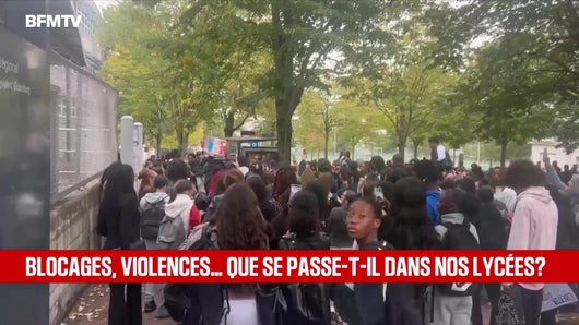 Blocages en série : les lycées sous tension