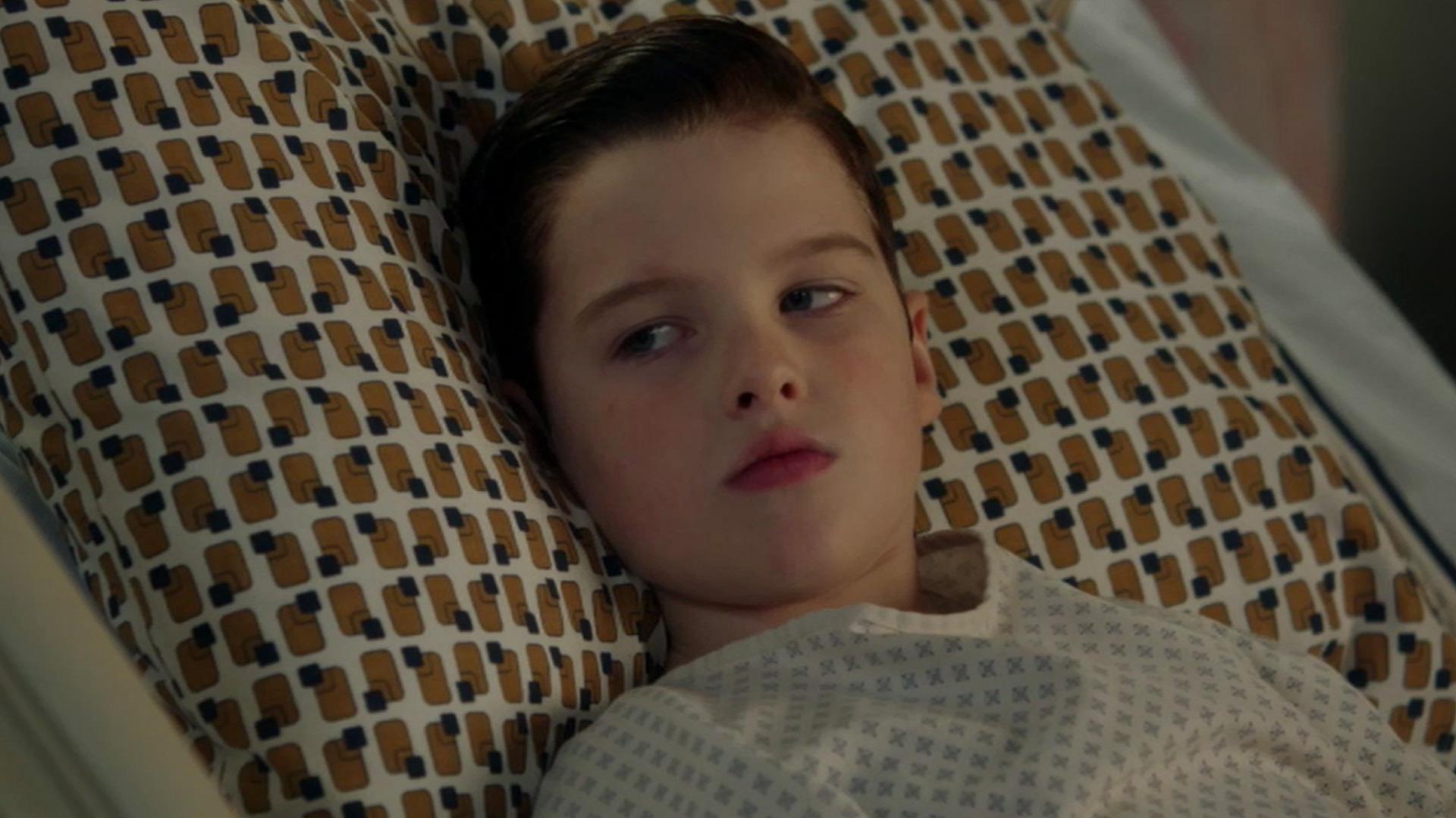 Sheldon à l'hôpital