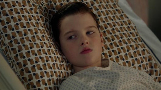 Sheldon à l'hôpital
