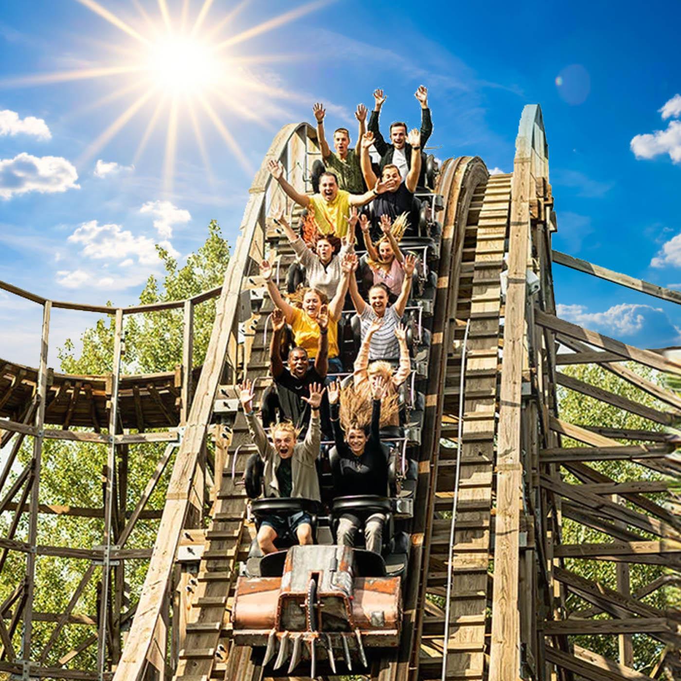 Walibi : la techno des attractions
