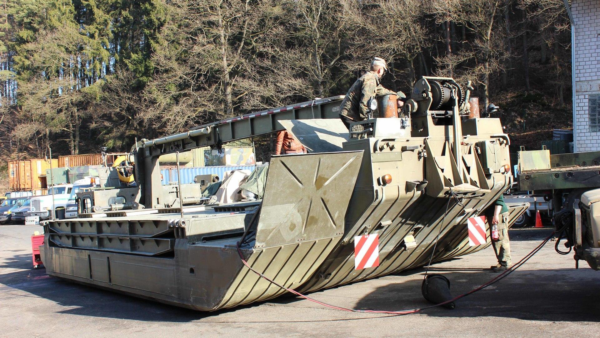 Un tank pour le jardin