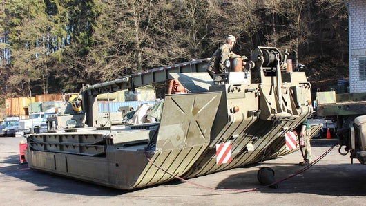 Un tank pour le jardin