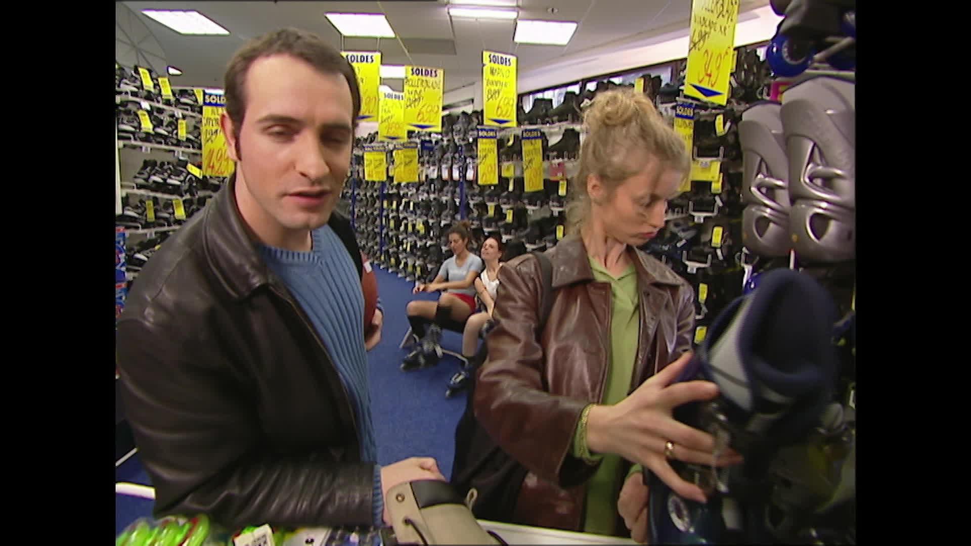 Au magasin de sport