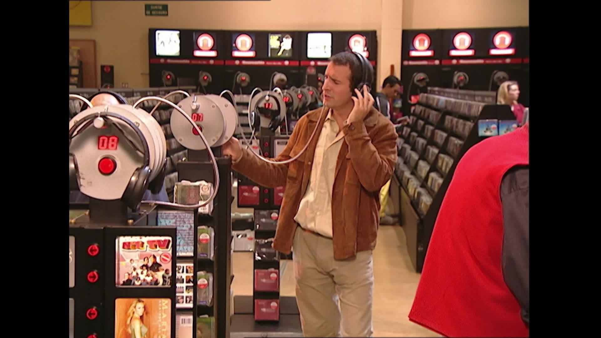 Au magasin de disques
