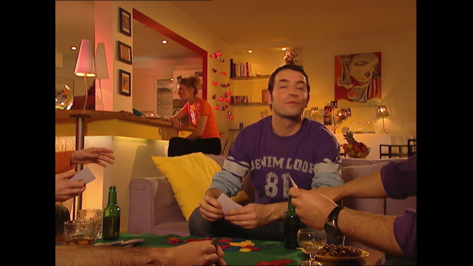 Soirée avec les copains et les copines
