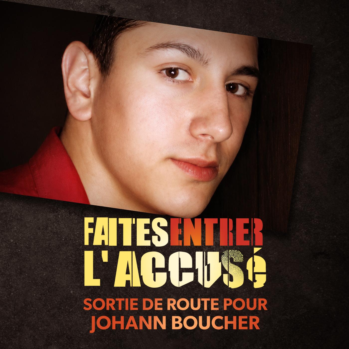 Sortie de route pour Johann Boucher