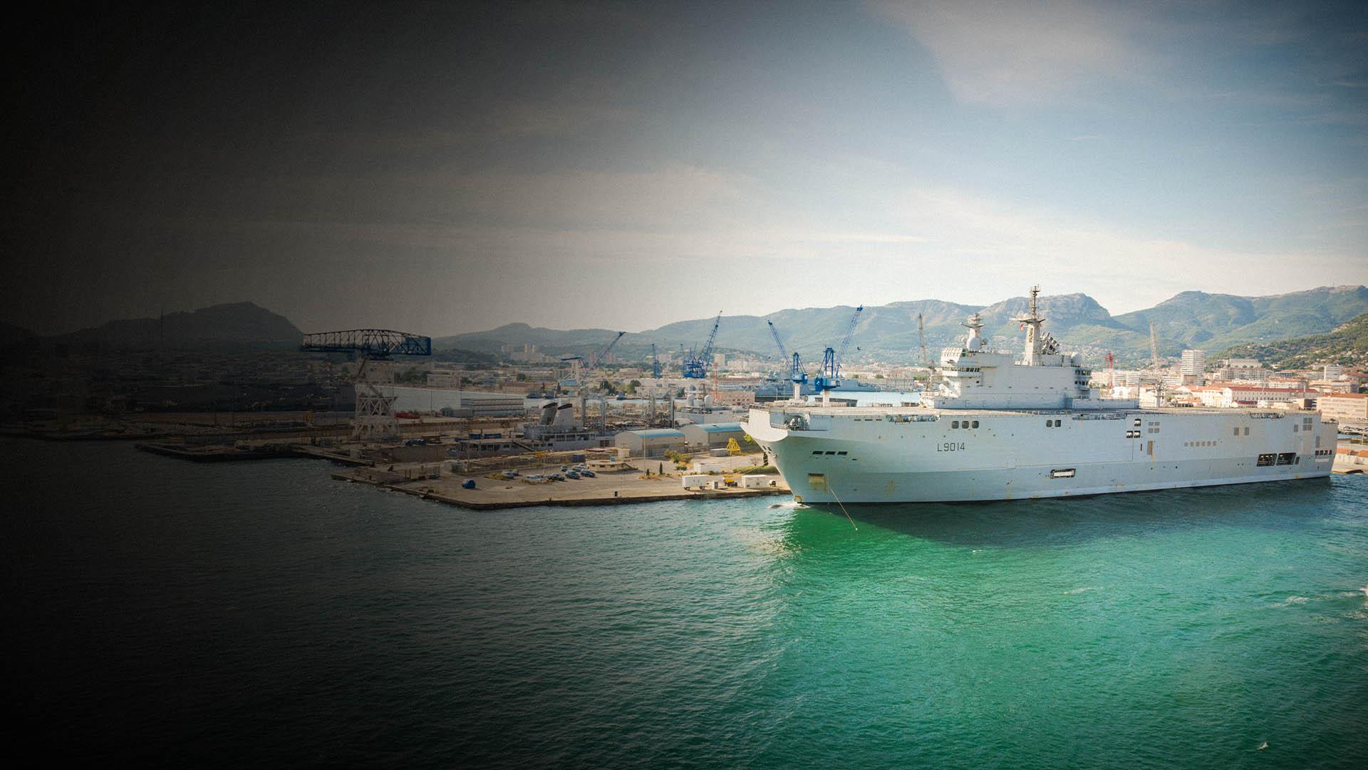 Toulon : la base aux technos top secrètes