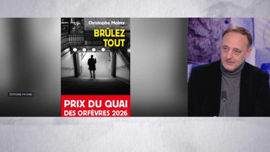 Chrisophe Molmy : d'ex patron de la BRI à écrivain primé