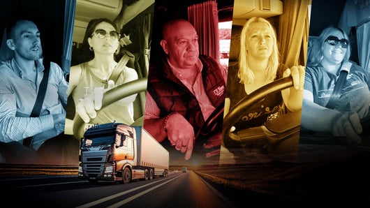 Les routiers : profession chauffeur poids lourd