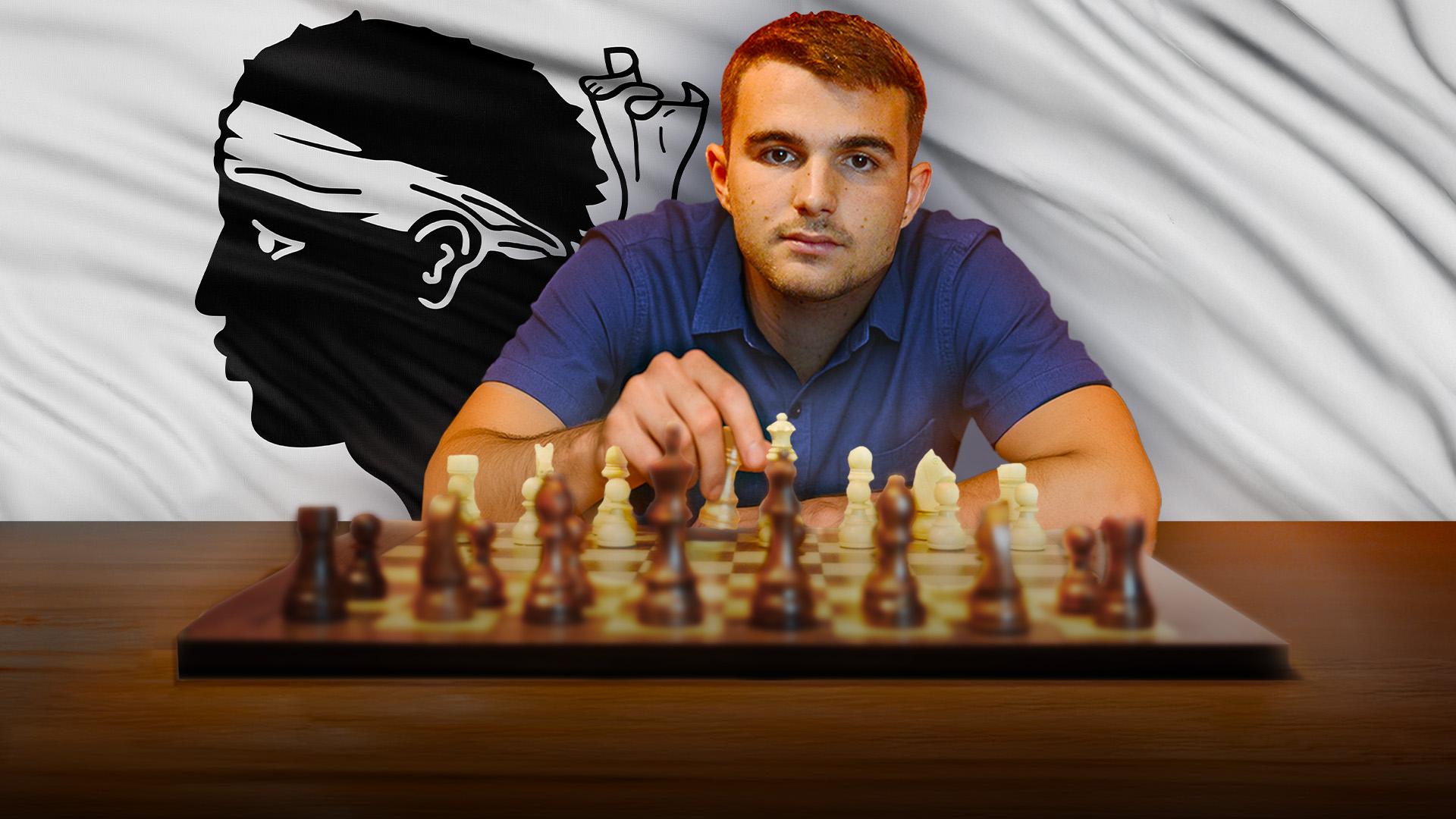 Marc'Andria est corse et c'est la nouvelle star des échecs français