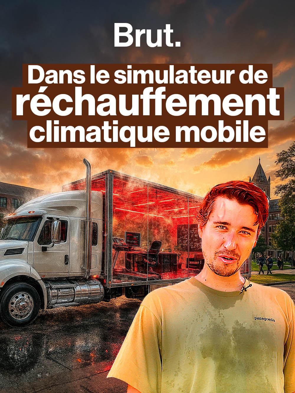 On a sué dans le simulateur de réchauffement climatique mobile avec François Gemenne