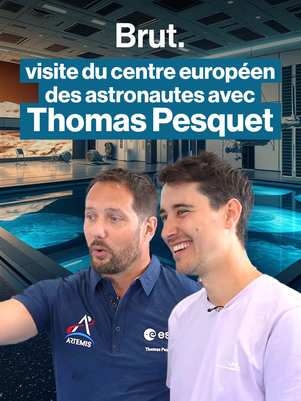 Thomas Pesquet nous fait visiter l'impressionnant centre européen des astronautes 