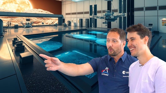 Thomas Pesquet nous fait visiter l'impressionnant centre européen des astronautes 