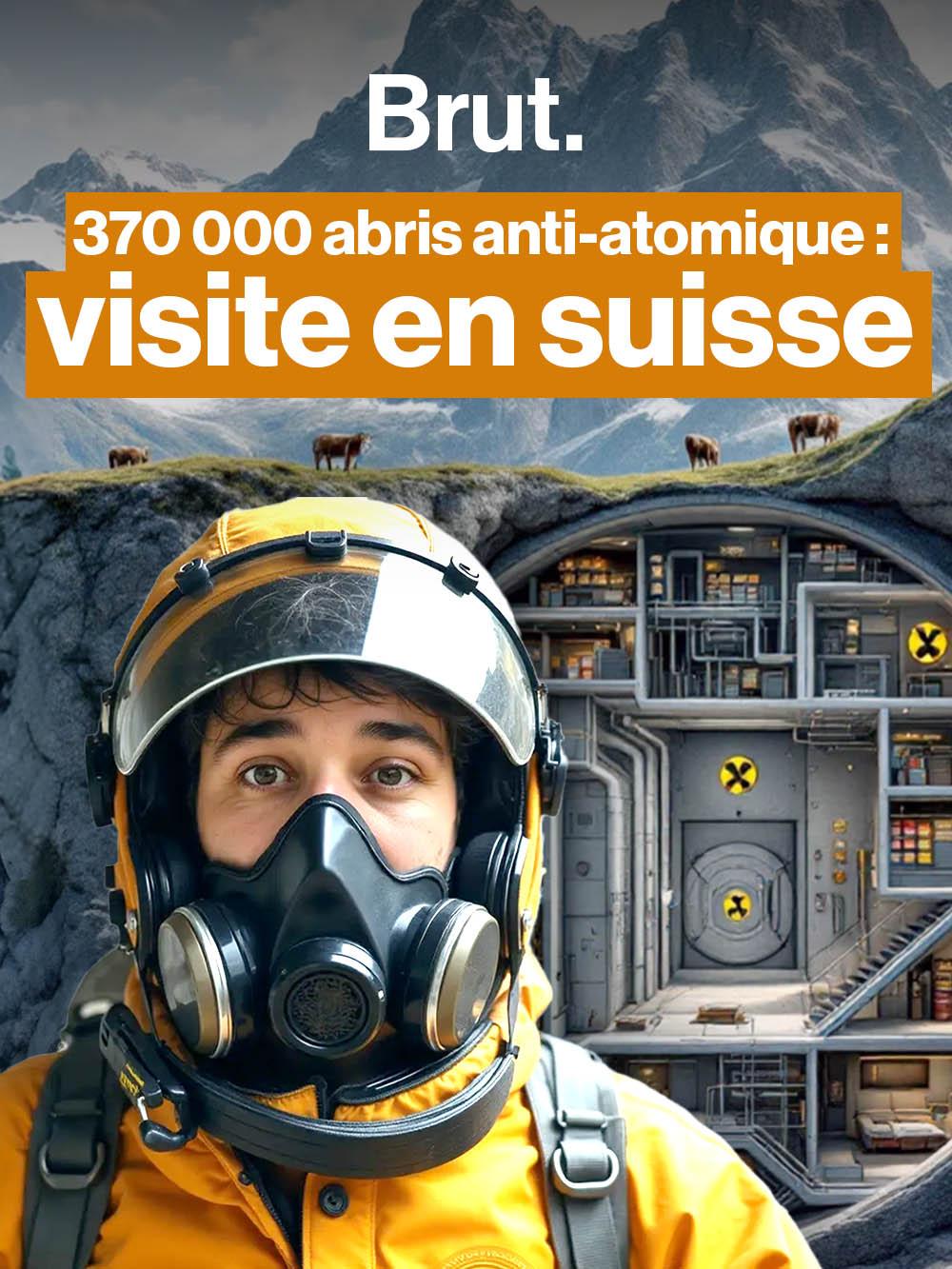 J’ai visité l’un des plus grands abris anti-atomique de ce pays frontalier qui en compte 370 000…