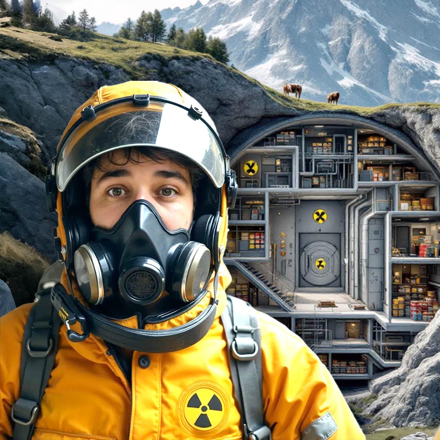 J’ai visité l’un des plus grands abris anti-atomique de ce pays frontalier qui en compte 370 000…