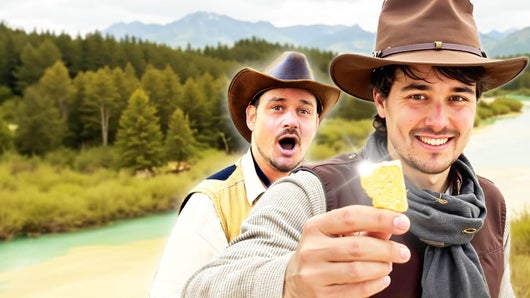 Immersion, en France, avec le chercheur d’or "Gold Rangers"