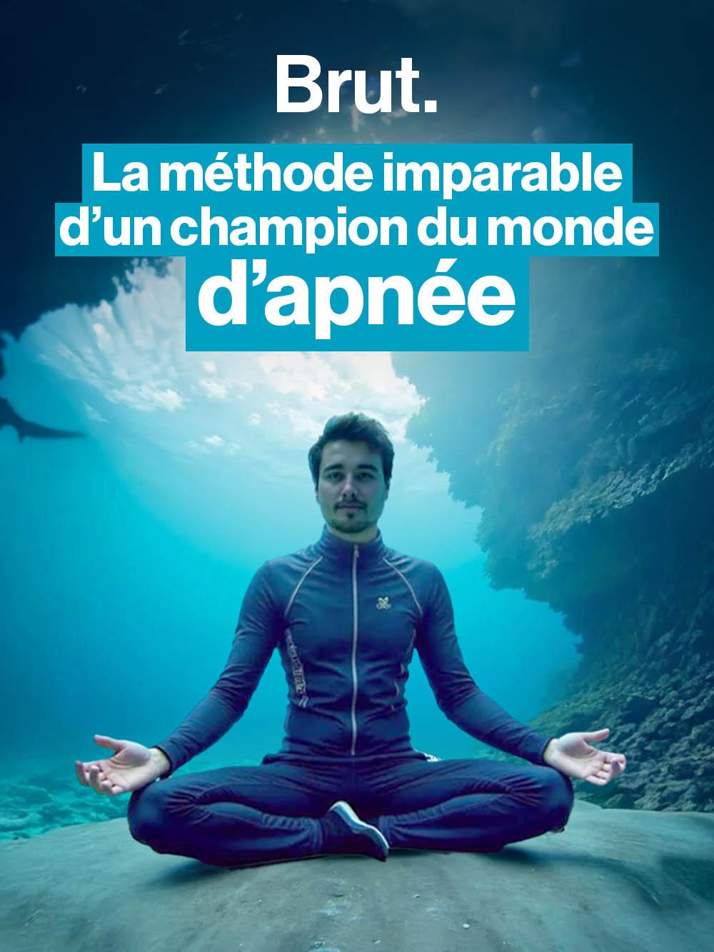 La méthode imparable d’un champion du monde d’apnée