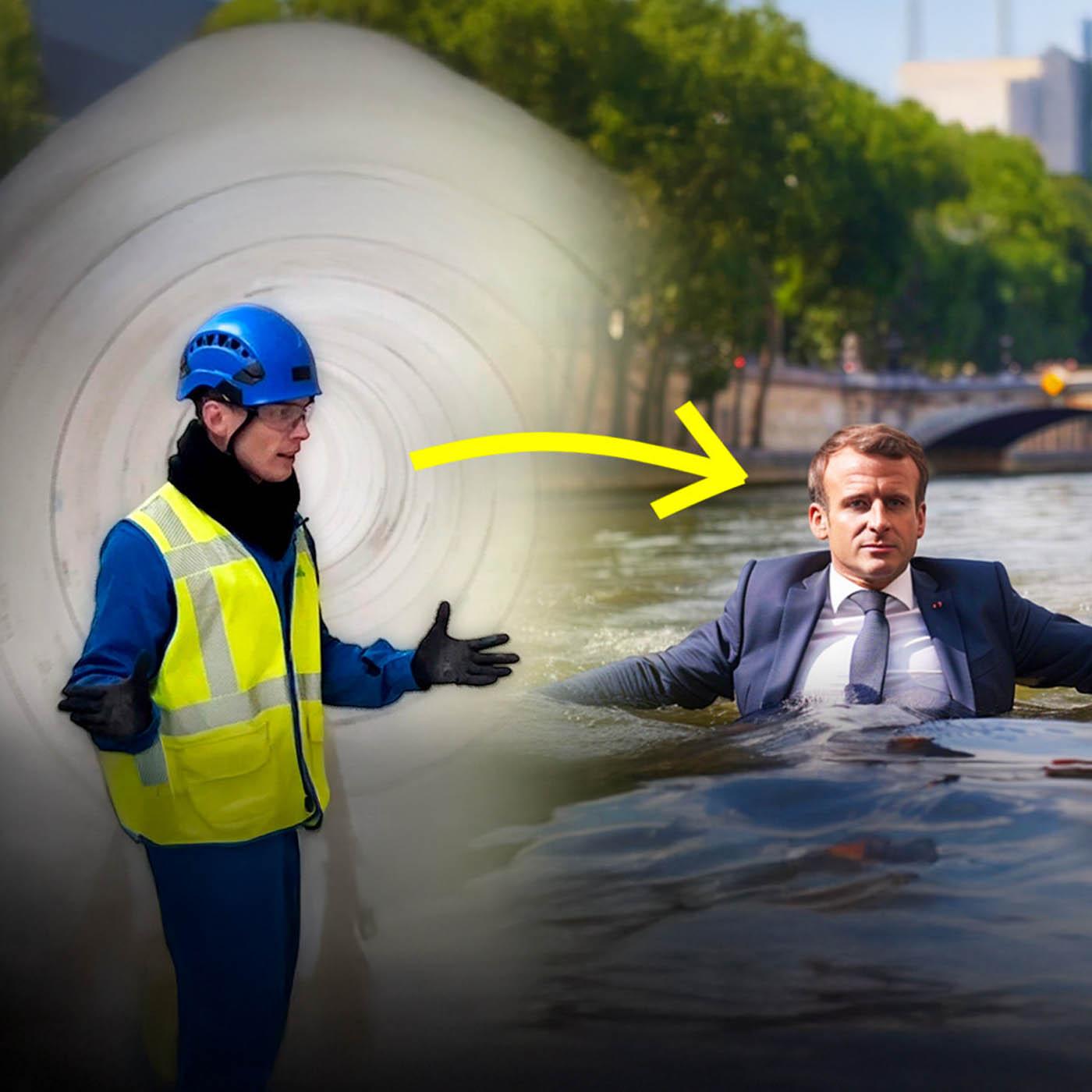 À l'intérieur du chantier titanesque pour rendre la Seine baignable pour les JO