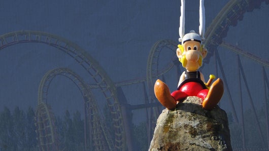 Au coeur du parc Astérix