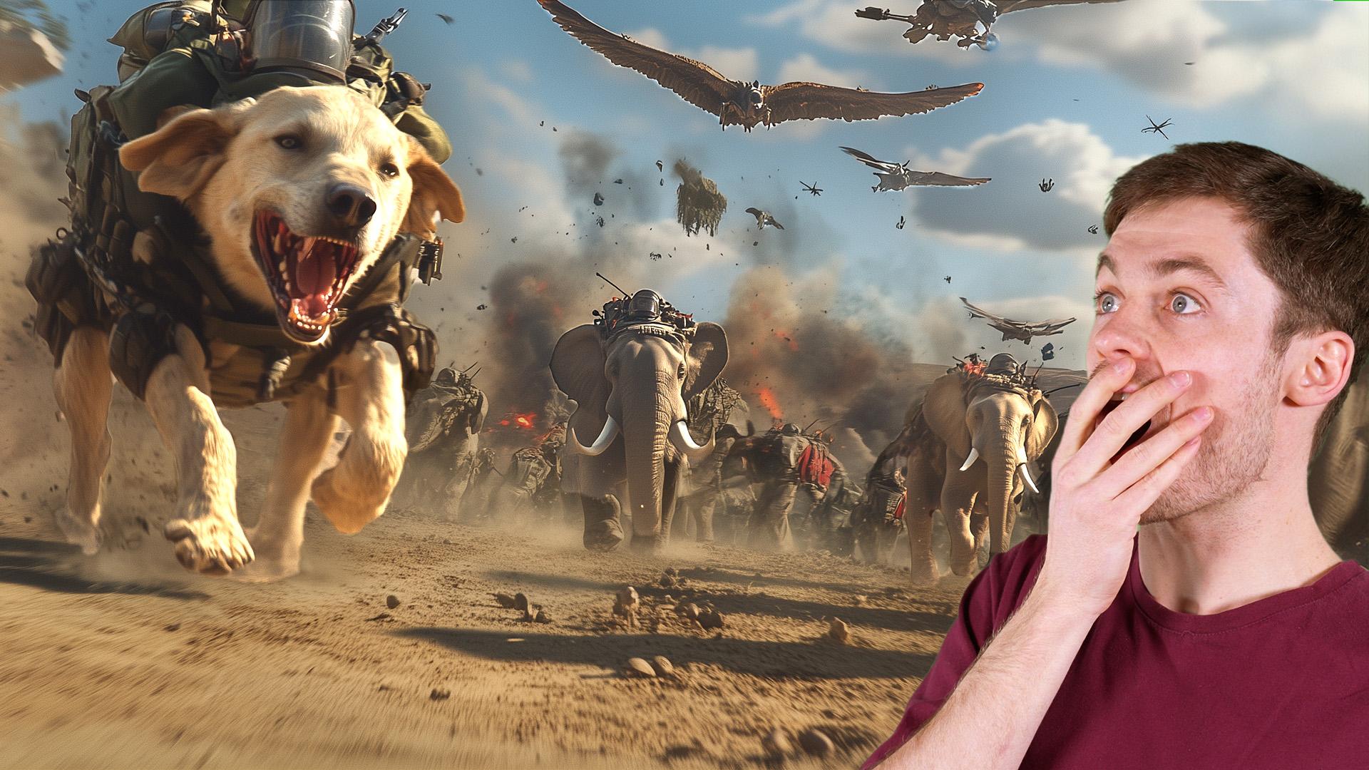 Quand l'armée envoie les animaux en première ligne