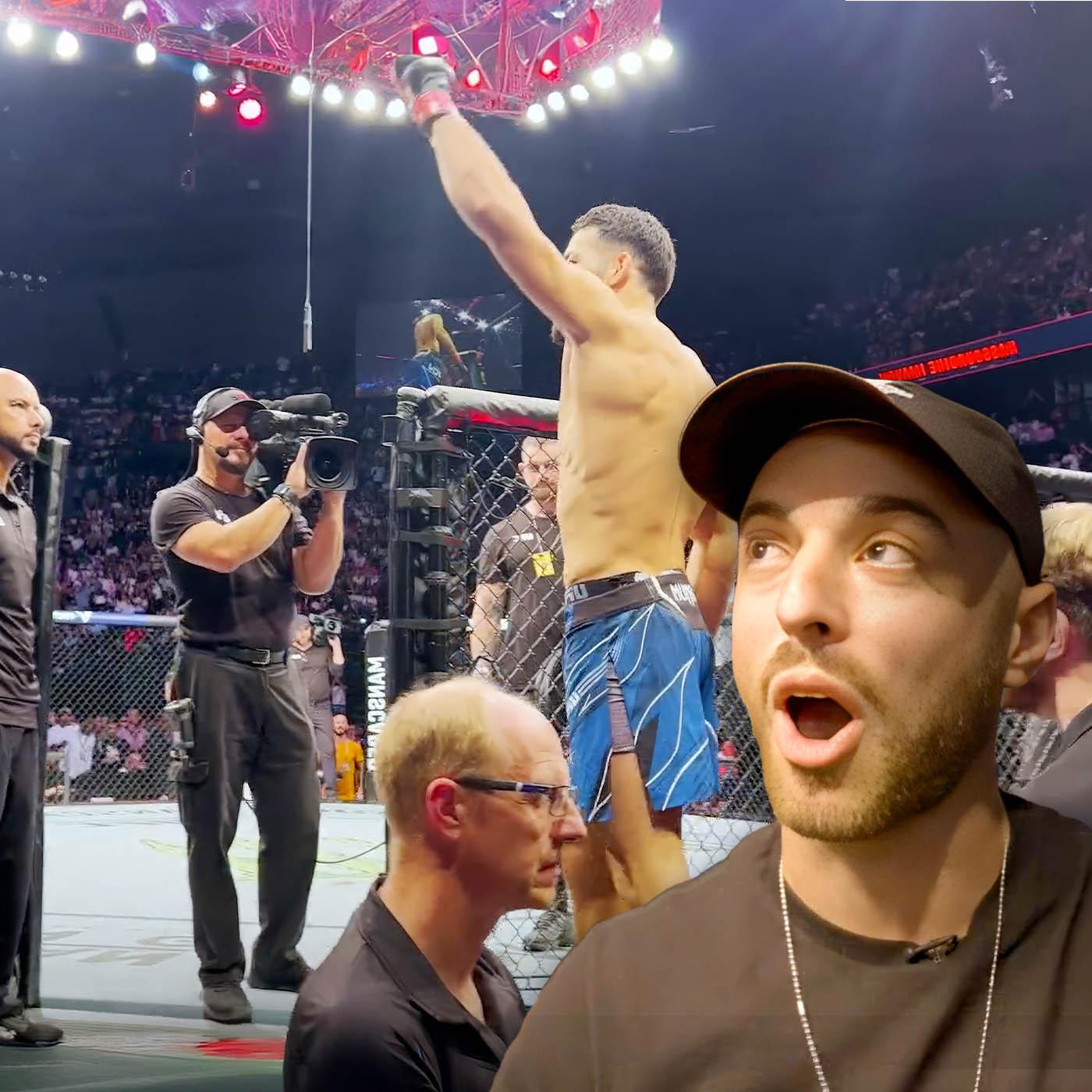 Au coeur de la soirée UFC avec Charles Villa