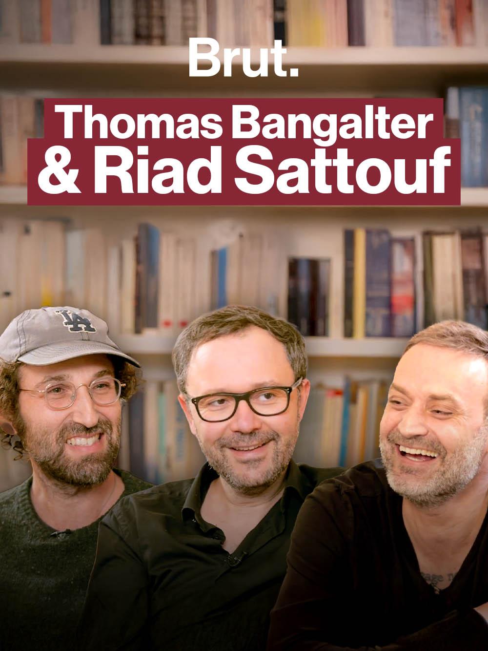 L'interview croisée Thomas Bangalter (ex-Daft Punk) × Riad Sattouf par Augustin Trapenard