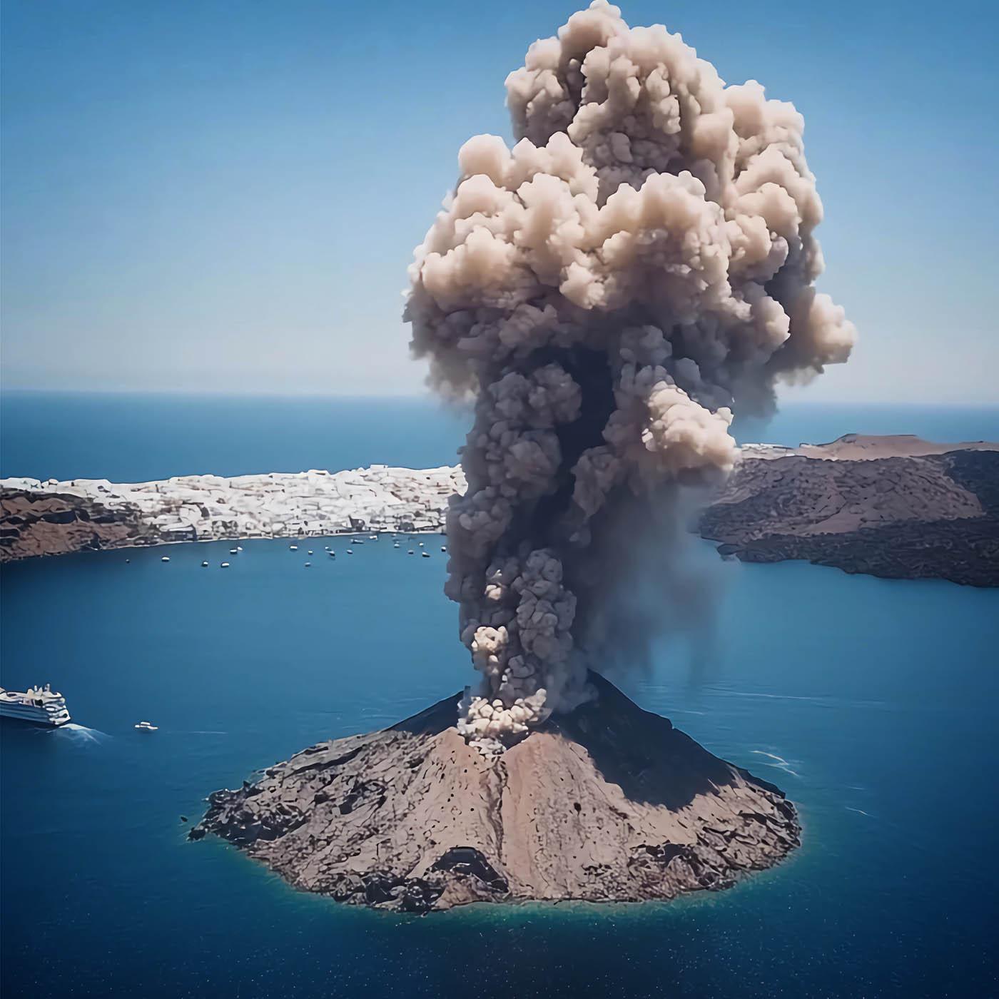 Volcan de Santorin, l'éruption qui menace l'Europe