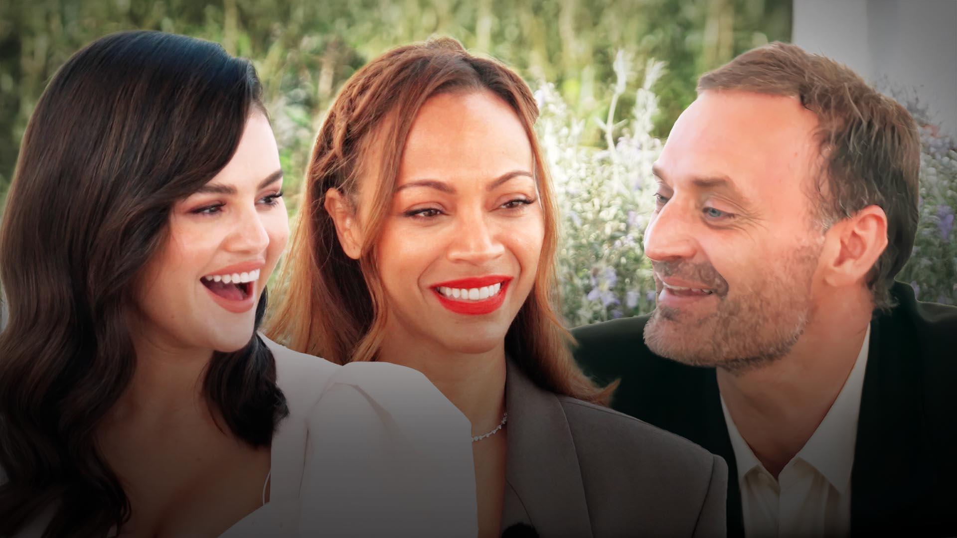 Selena Gomez et Zoe Saldana répondent à Augustin Trapenard
