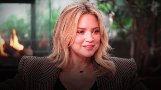 Virginie Efira discute avec Augustin Trapenard