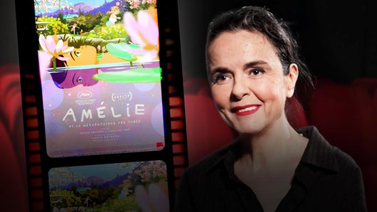 Amélie Nothomb nous parle de son autre passion : le cinéma (et surtout Batman)