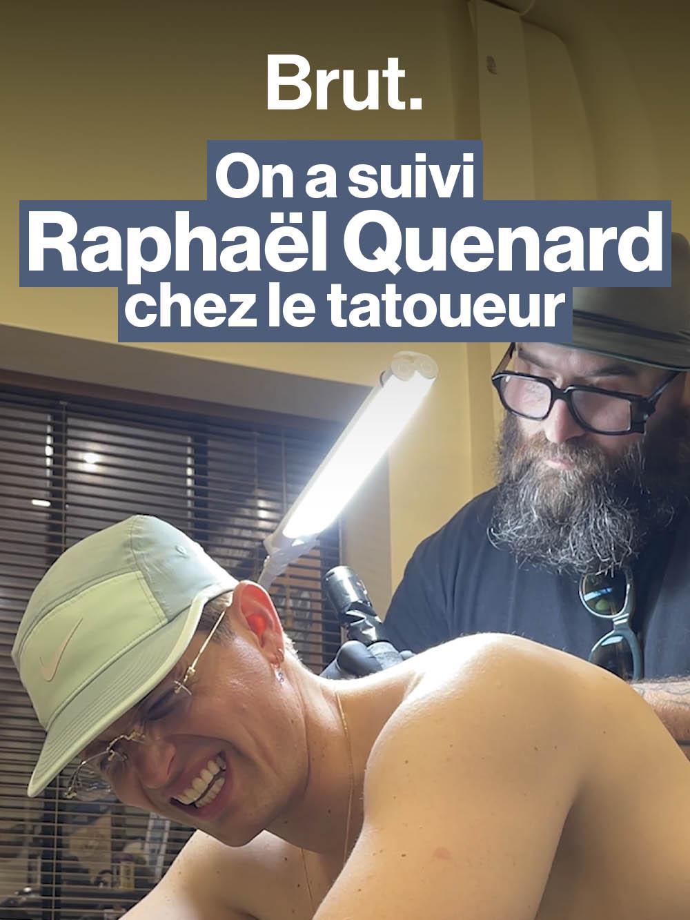 On a suivi Raphaël Quenard chez le tatoueur