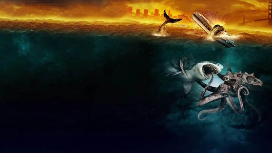 Mega Shark VS Giant Octopus