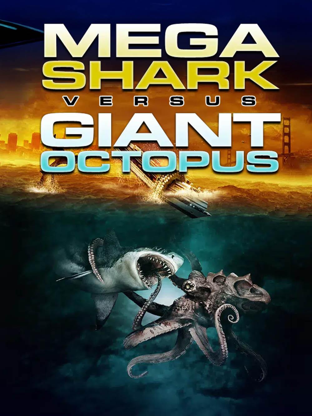 Mega Shark VS Giant Octopus