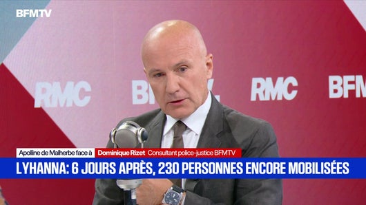 Dominique Rizet face à Apolline de Malherbe