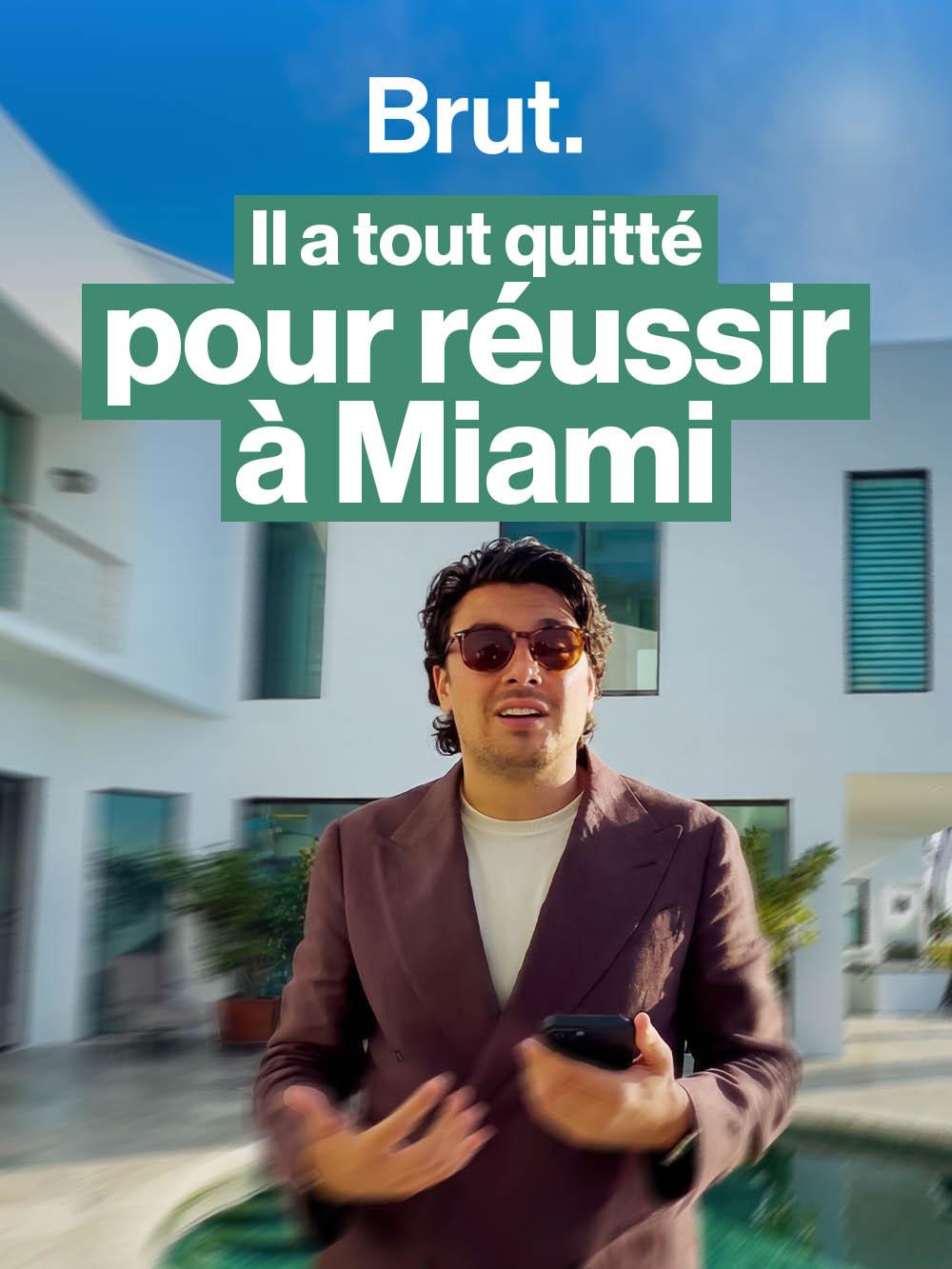Le métier d'Enzo : vendre les plus belles villas de Miami