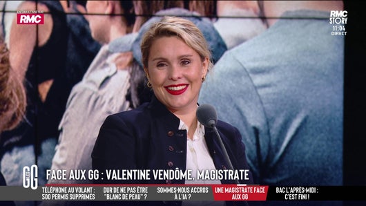 La magistrate Valentine Vendôme, face aux GG