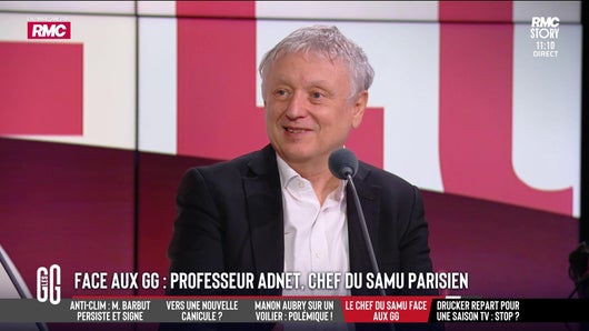 Professeur Frédéric Adnet face aux GG