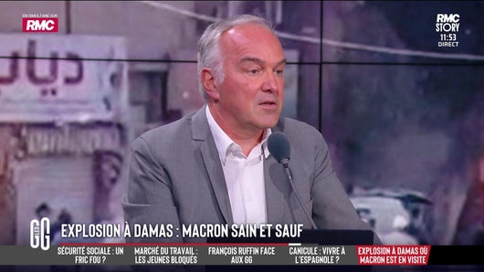 Explosions à Damas. Macron sain et sauf. A-t-il eu raison d’y aller  ?  